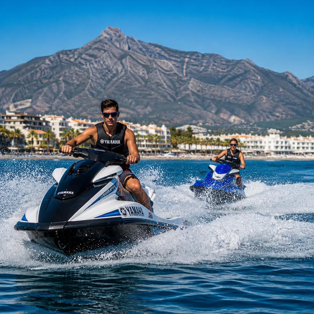 Jet ski safari · 1h with guide — Jet Skis in Marbella